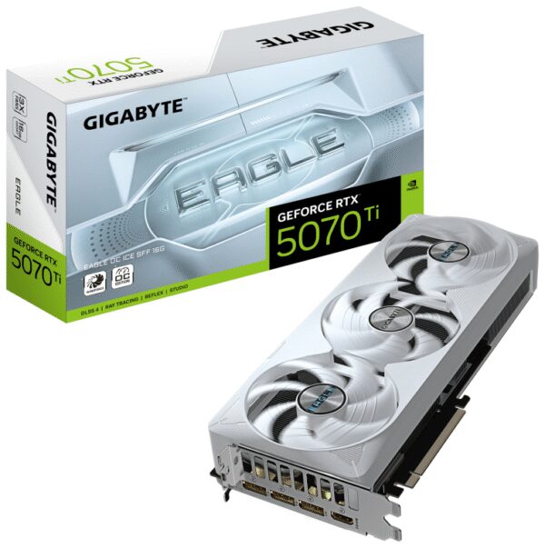 TARJETA GRAFICA GIGABYTE RTX 5070TI EAGLE OC ICE SFF 16GB
